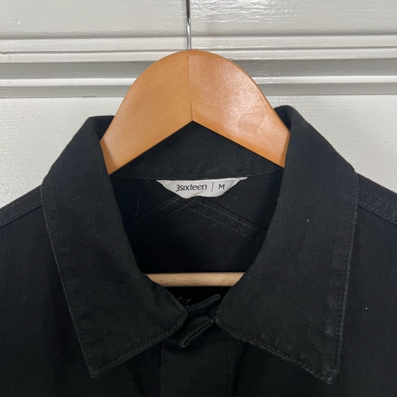 Lightweight Type 3s Denim Jacket Double Black - Picture 5 of 9